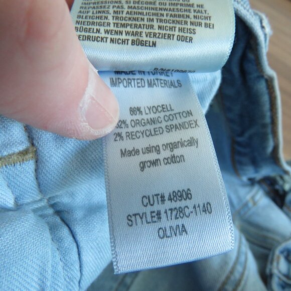 CITIZENS OF HUMANITY Olivia High Rise Slim Ankle Denim Jeans in Moments Size 26 - Picture 15 of 15